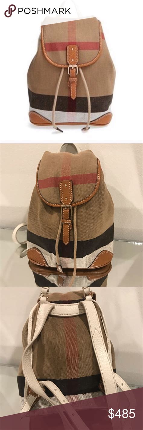 burberry mini backpack|authentic burberry backpack.